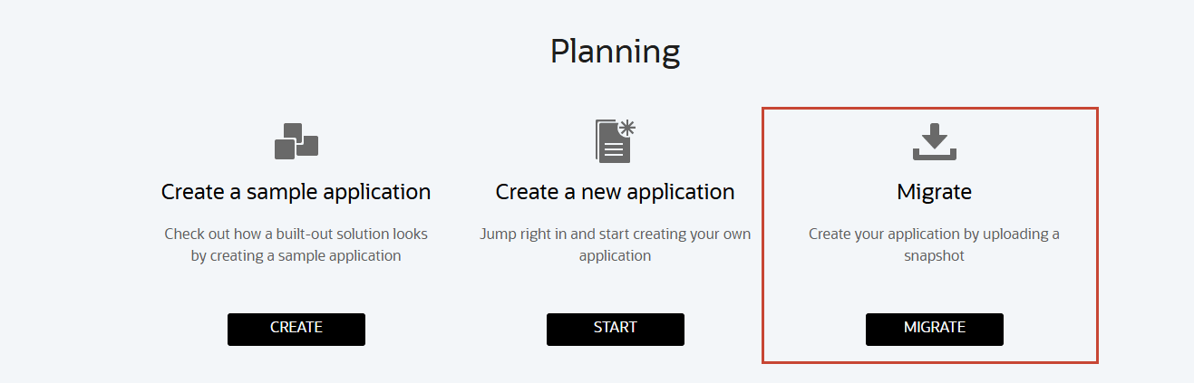 Migrating snapshots