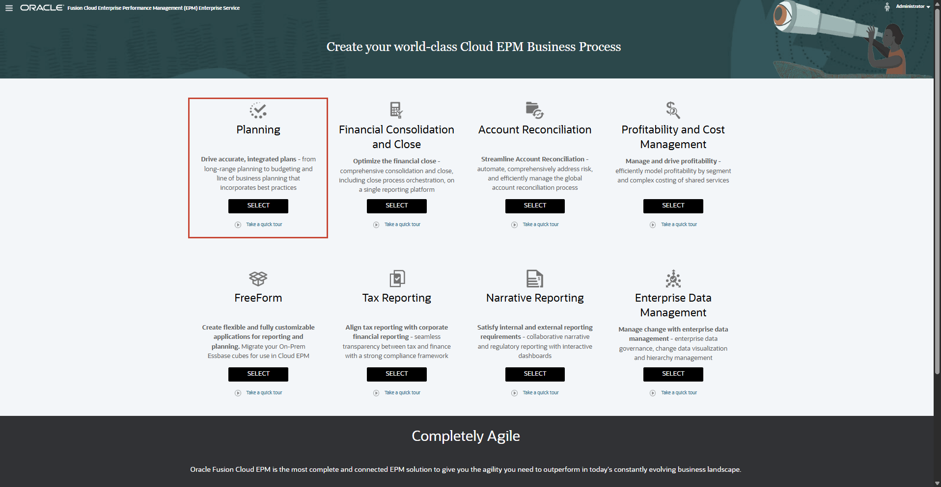 Planning business process