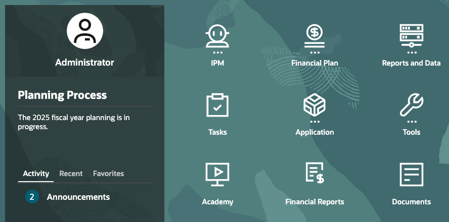 Updated home page