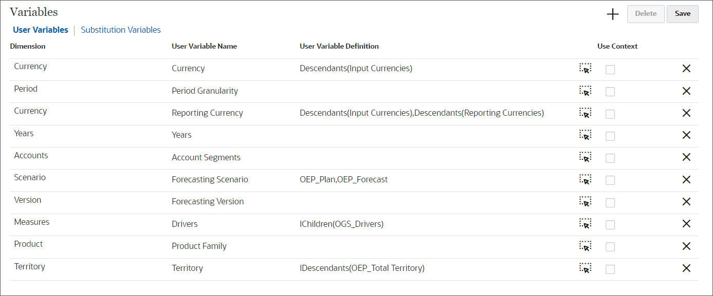 Configuring Advanced Sales Forecasting in Oracle Sales Planning