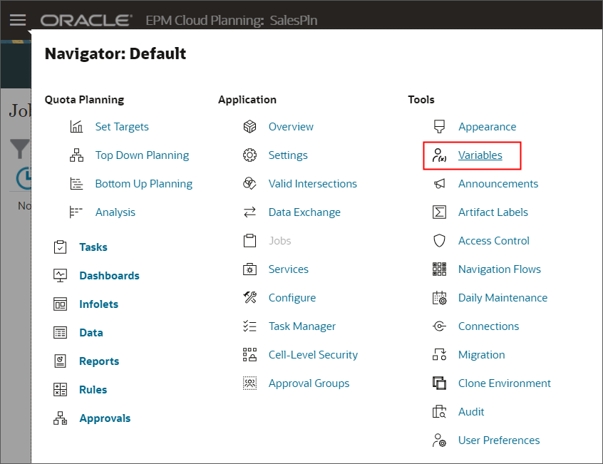 Configuring Quota Planning in Oracle Sales Planning
