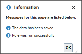 Information prompt