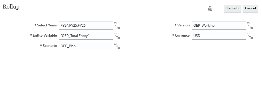 Rollup prompt