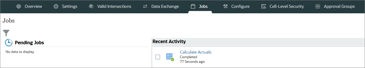 Jobs page