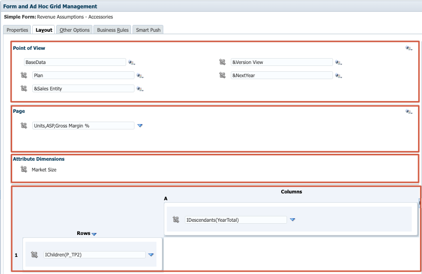 Form Layout
