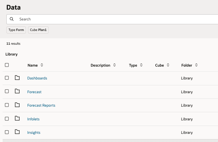 Form Folders