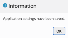 Information message