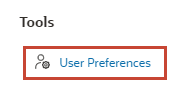 User Preferences 1