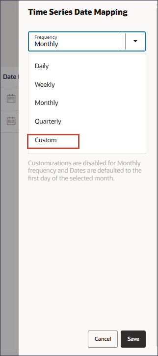 Select Custom