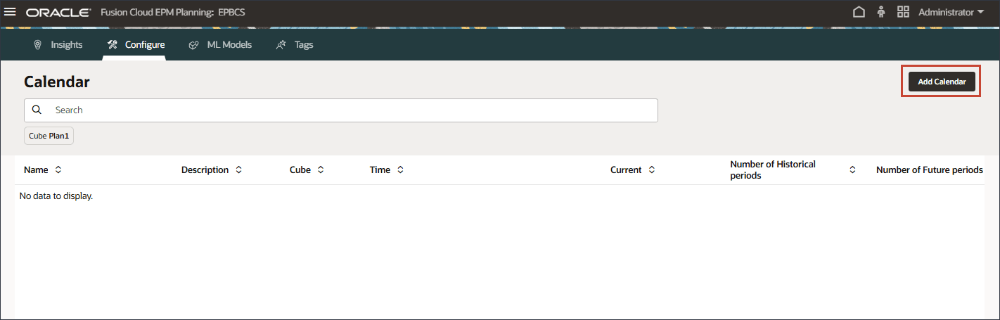 Add Calendar