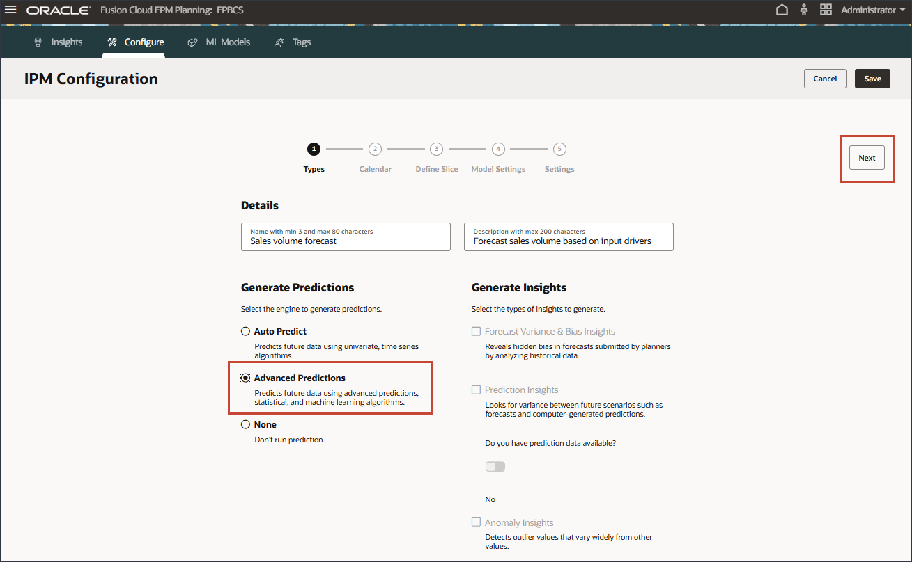 Types Page