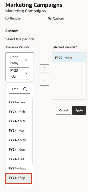 Select Period