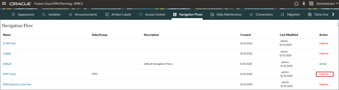 Navigation Flow