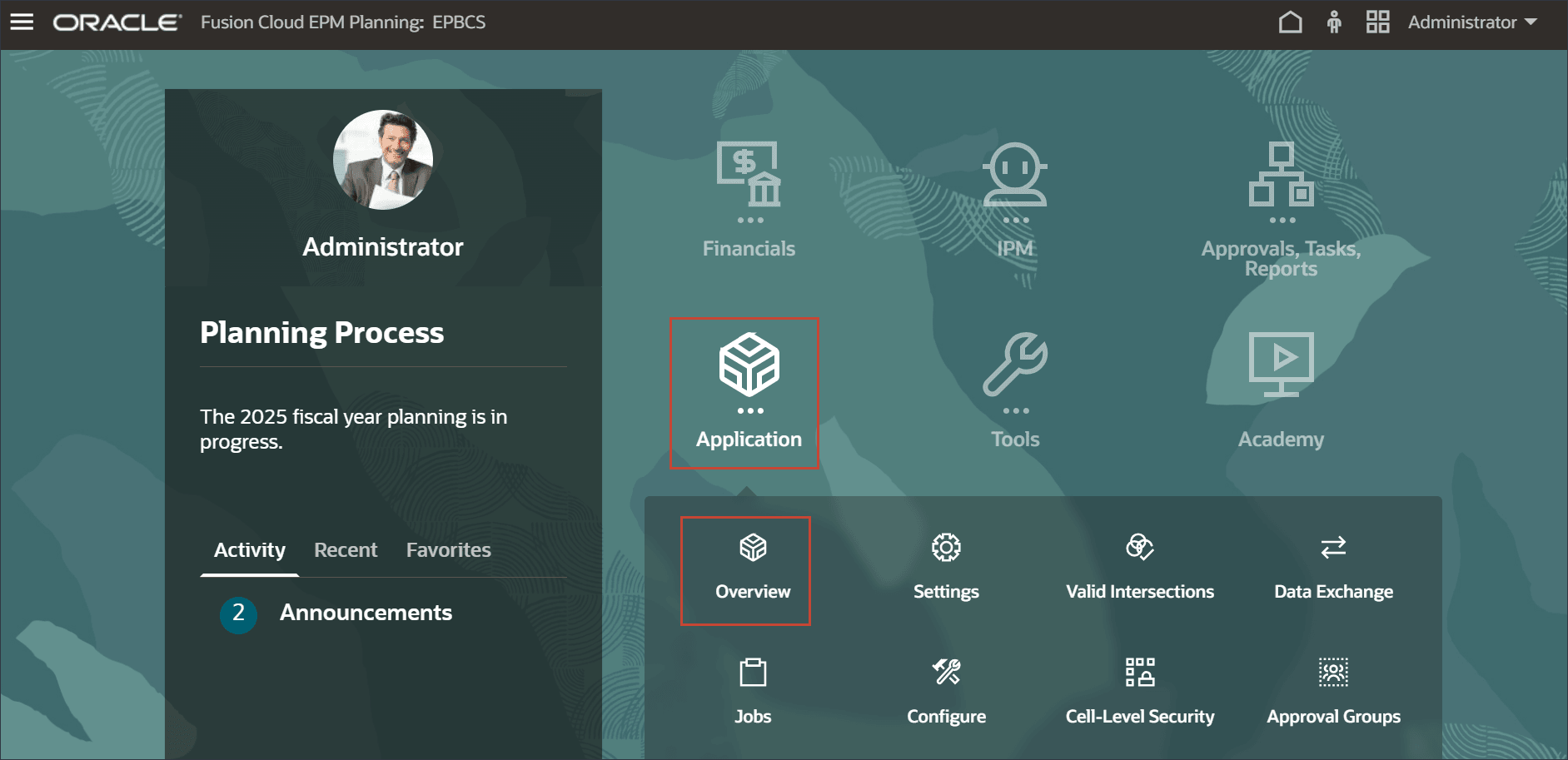 Application Cluster