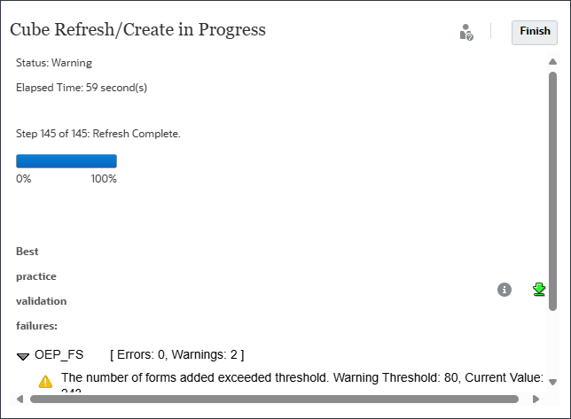 Refresh DB Completed