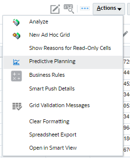 Selecting Predictive Planning