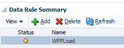 WFPLoad data load rule