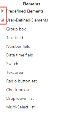 Example of using keys to with the accordion control.