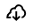 Downloading data icon