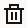 Delete icon
