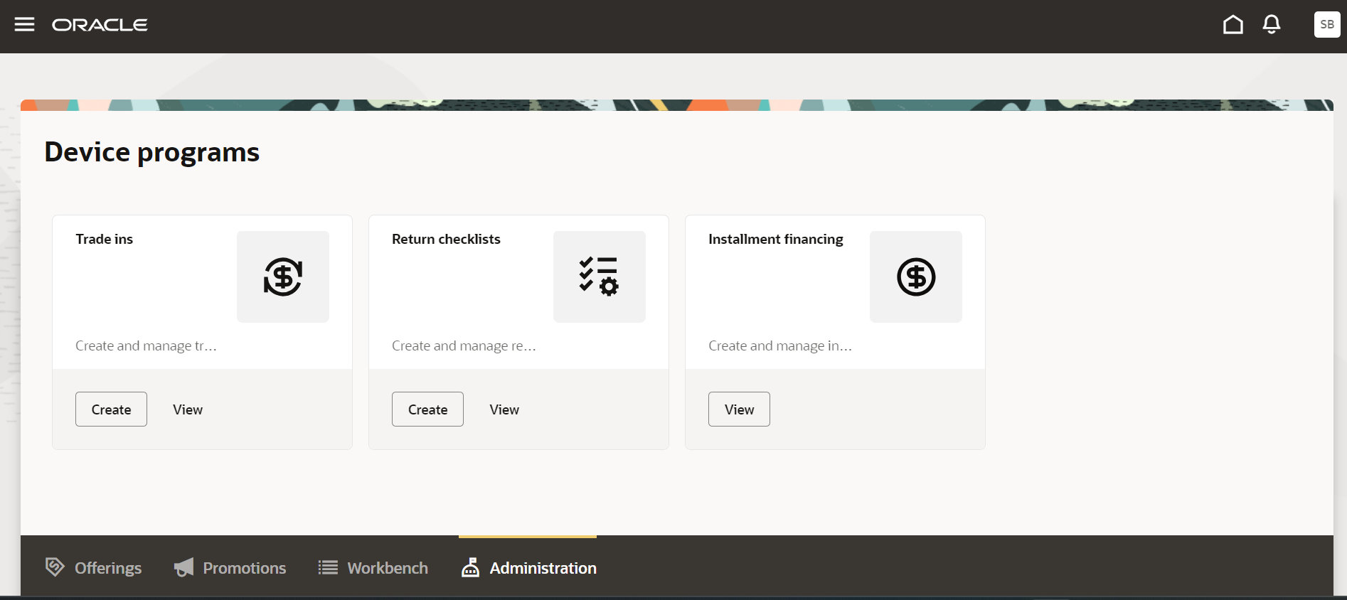 creation of installment plan