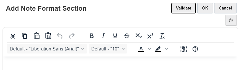 New Text Box Editor