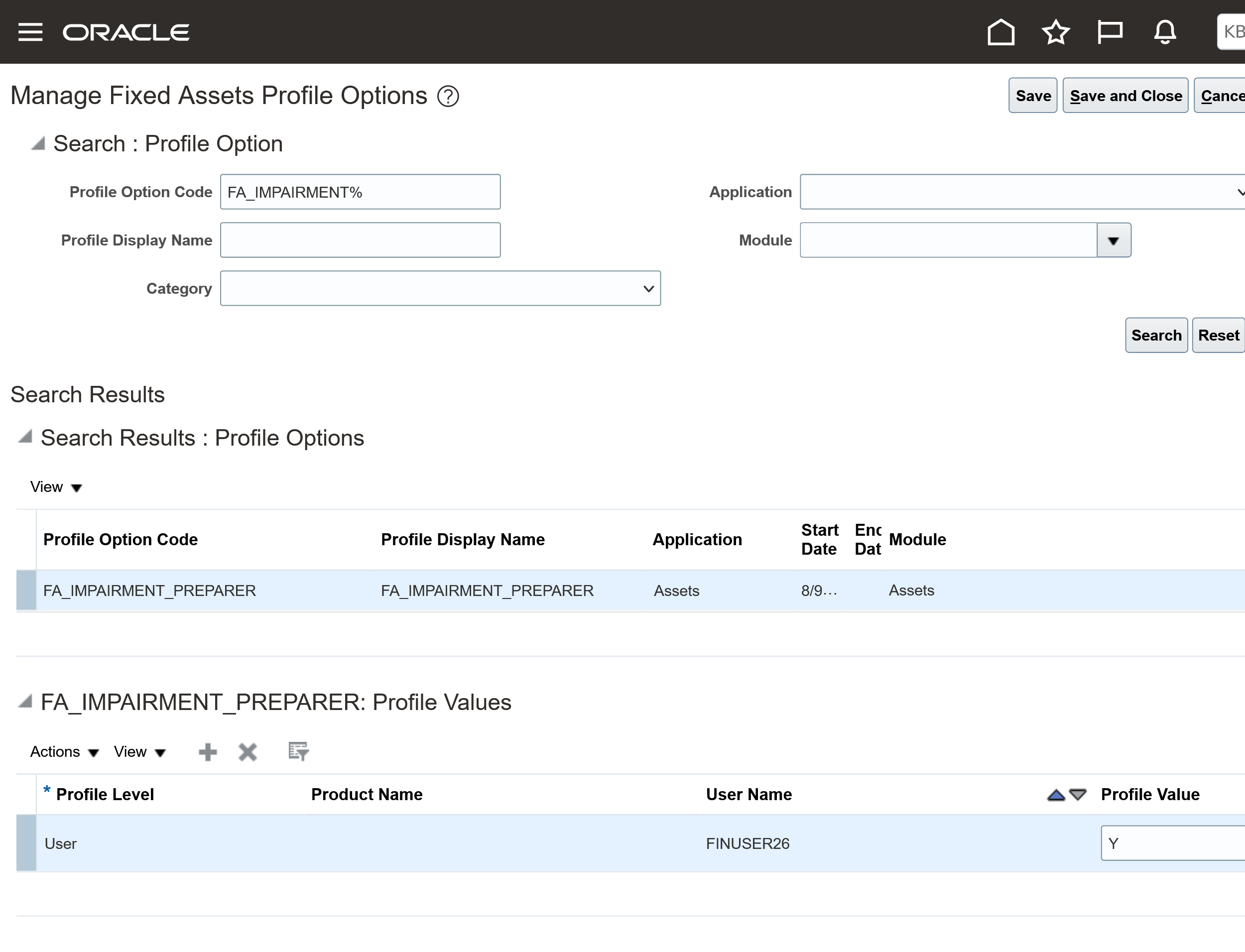 Add transaction preparer user and set the profile value to Y