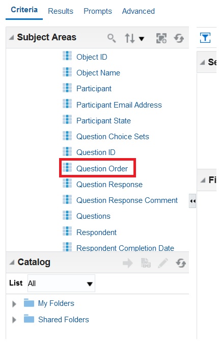 Risk Management Cloud - Assessment Result Real-Time > Survey > Survey Details > Question Order