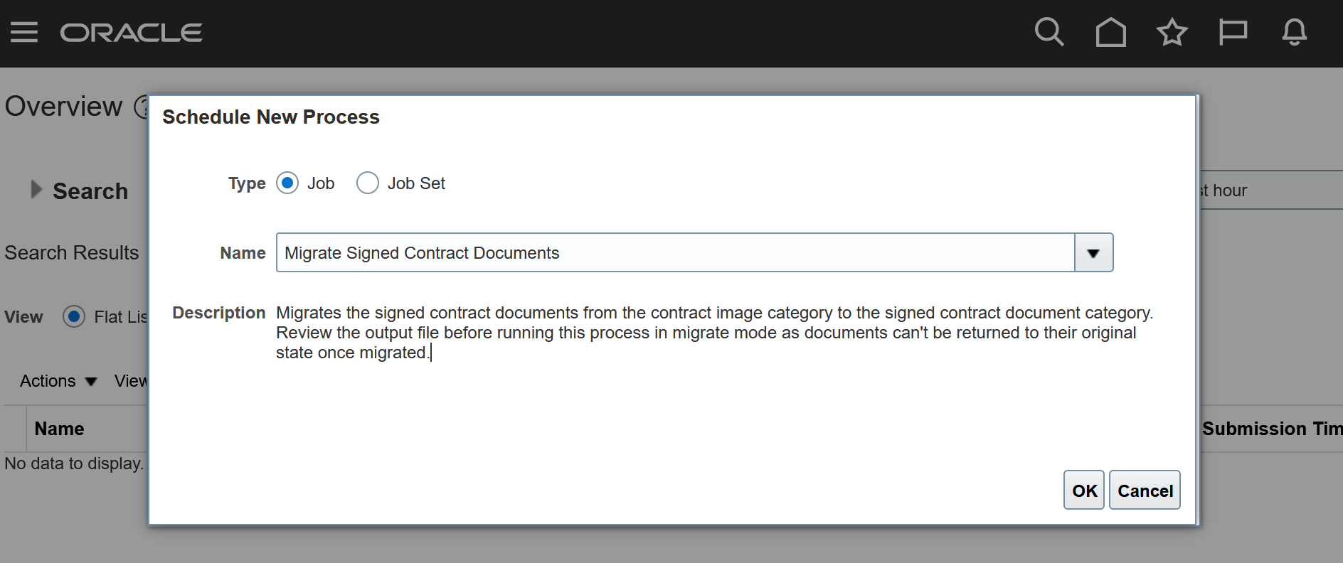Migrate Signed Contract Documents Scheduled Process