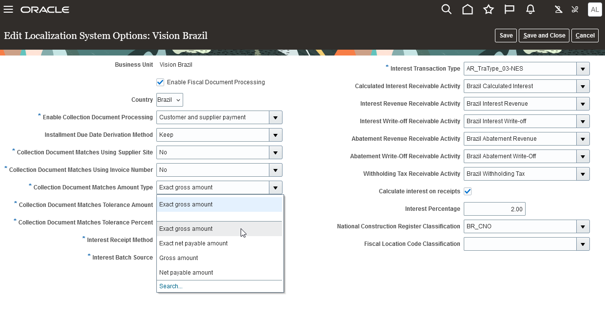New options at Manage Localization System Options page