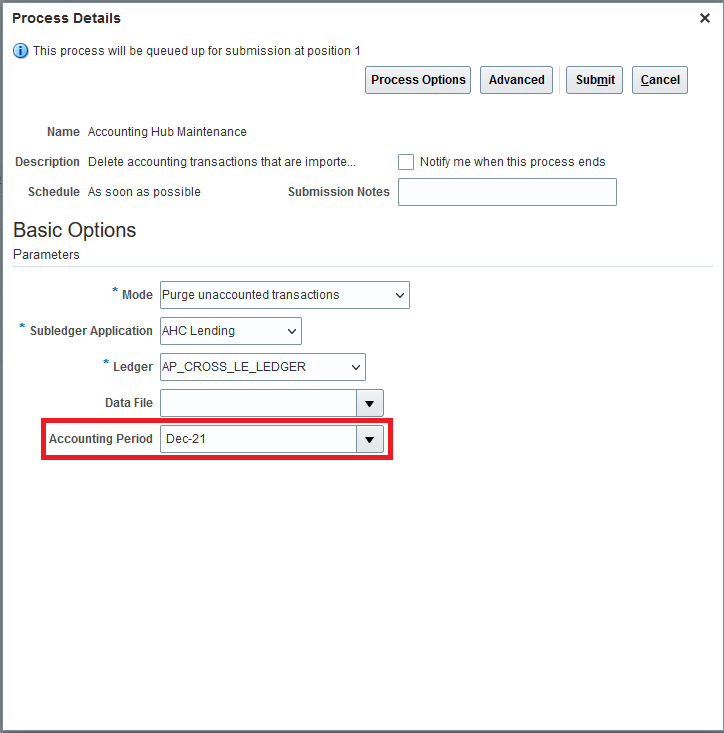 Purge unaccounted transactions