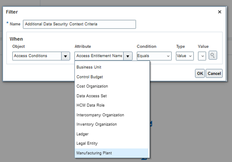 AAC Model Logic Filter Criteria