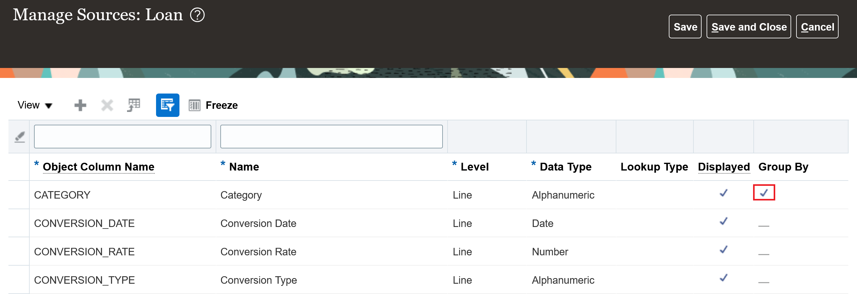 Assign additional group by sources
