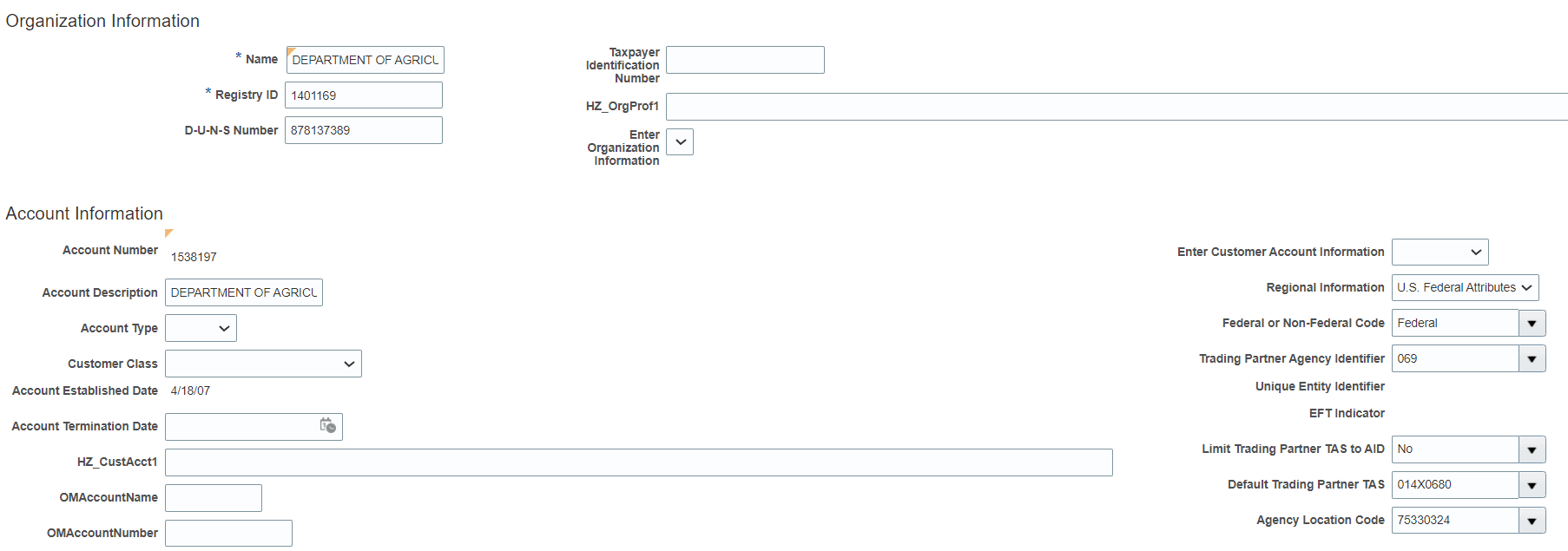 Customer Page