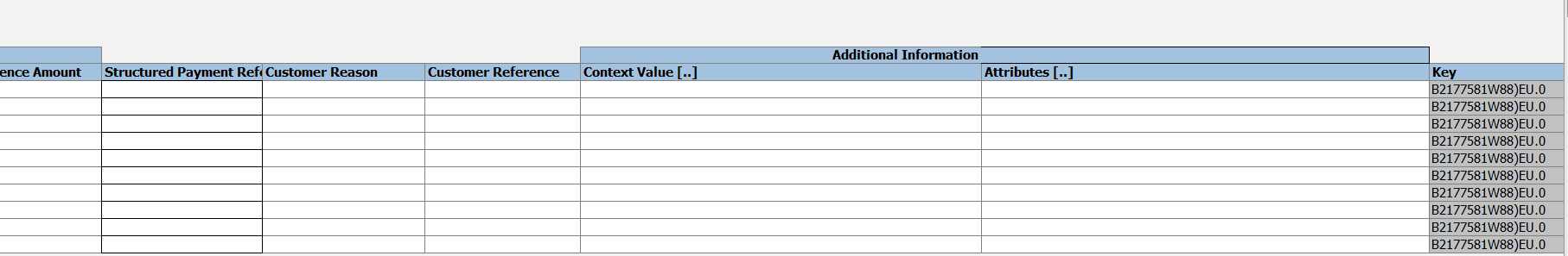 Descriptive Flexfields