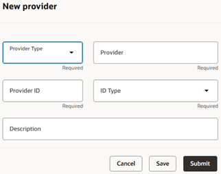 Add a Provider