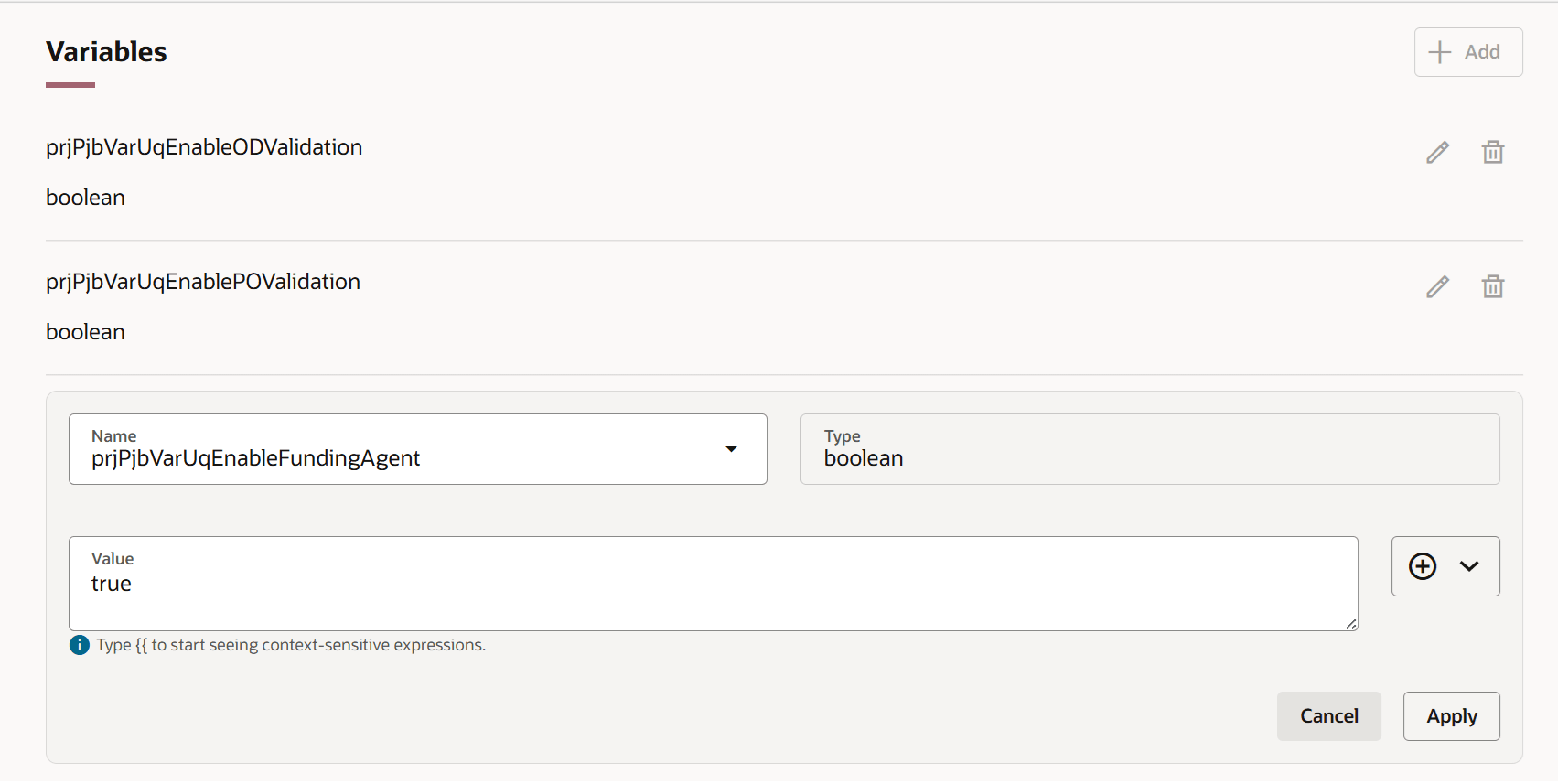 Enable Funding Validation