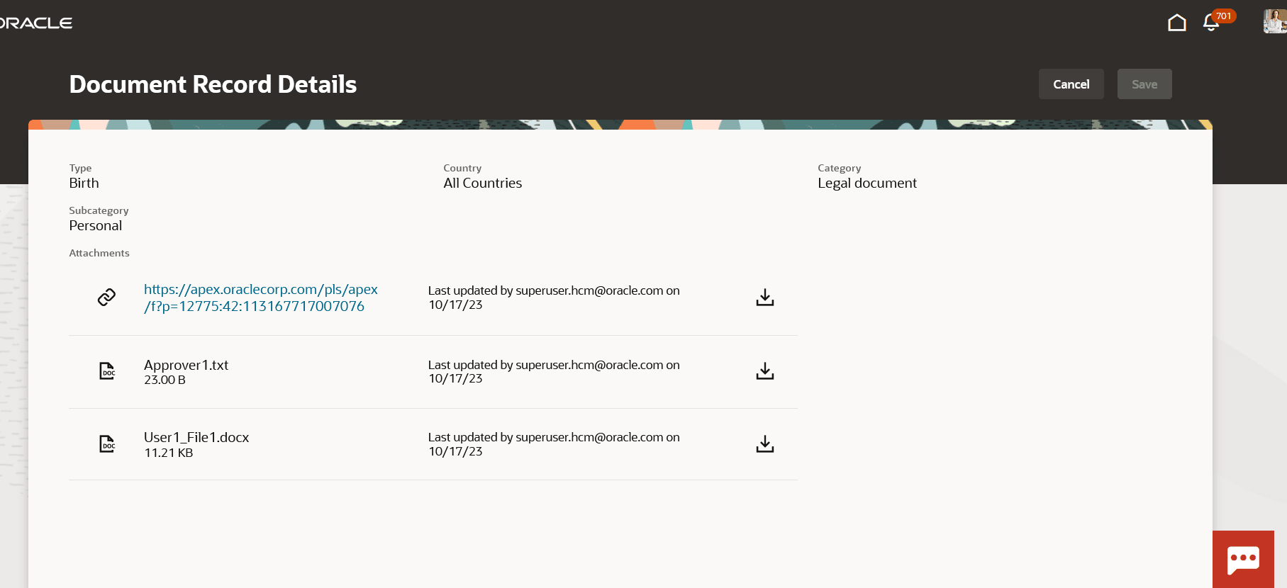 View Attachments