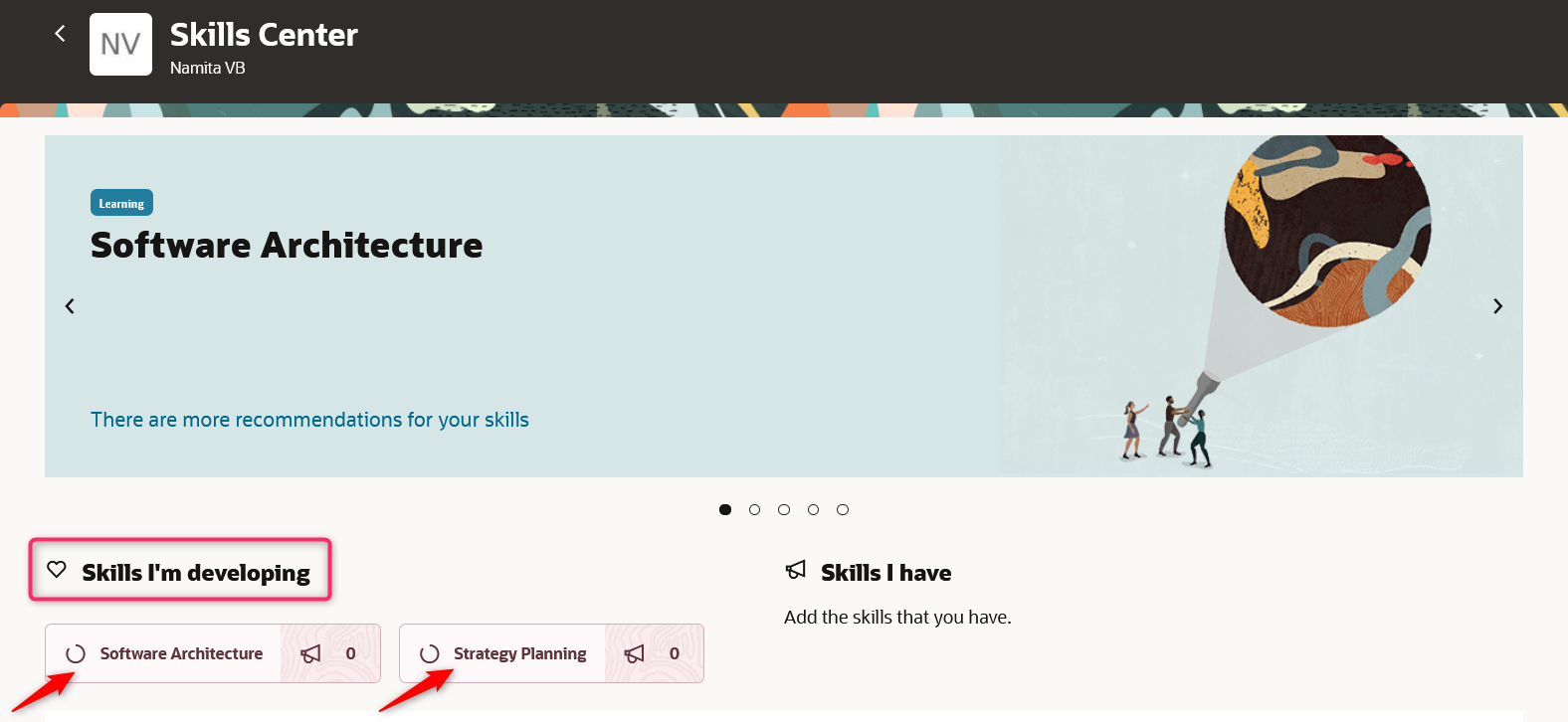 Learner View of Skills Center