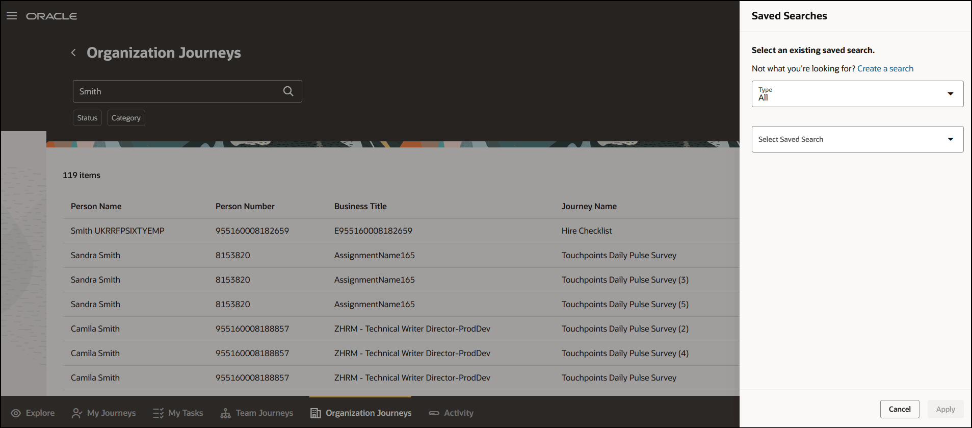 Save Search Criteria for Frequently Used Search Criteria