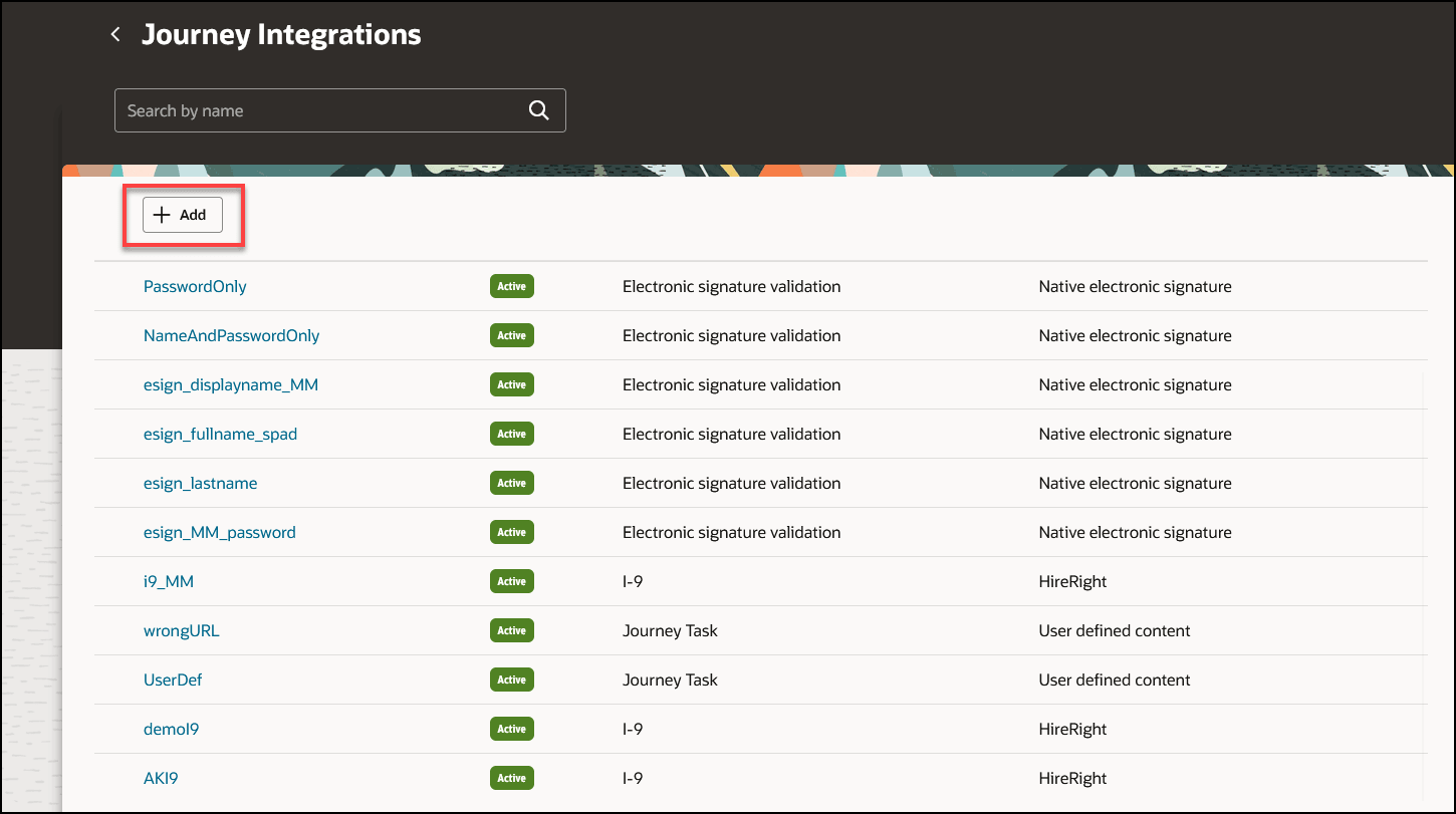 Journey Integrations Landing Page