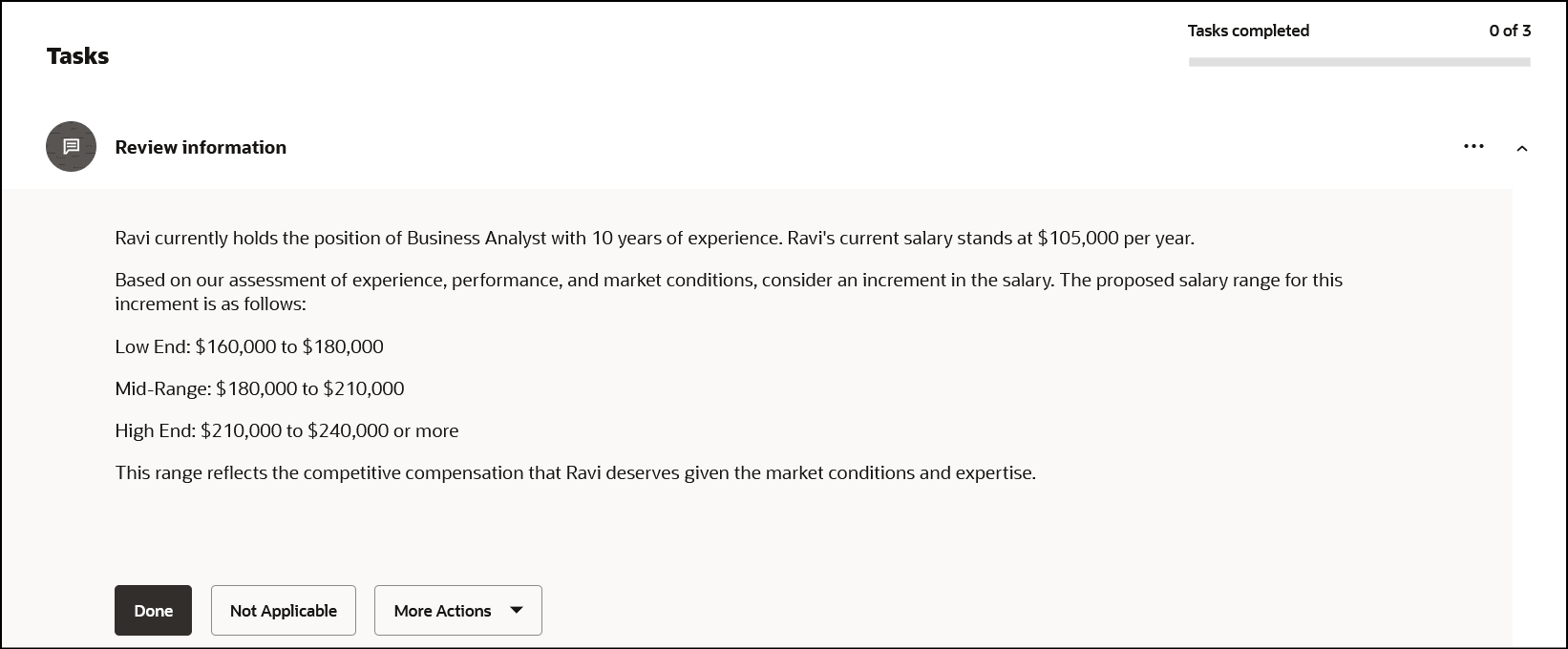 Formatted Text in Task Section of Journey UI