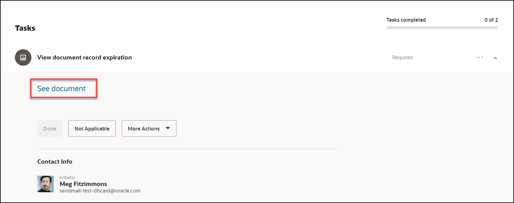 Page Before You Click to Open the BIP Report