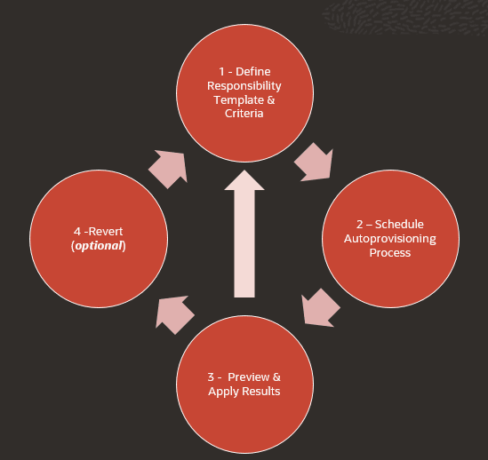 Responsibility Autoprovisioning process flow when Bypass Preview is disabled