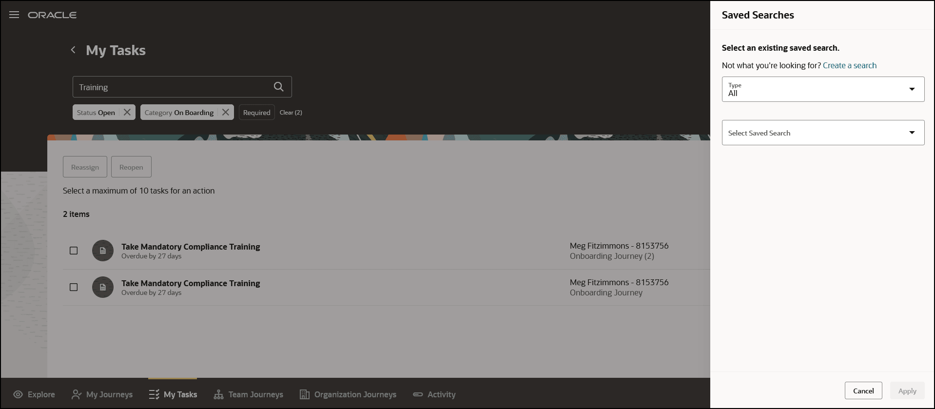 Save Search Criteria for Frequently Used Search Criteria