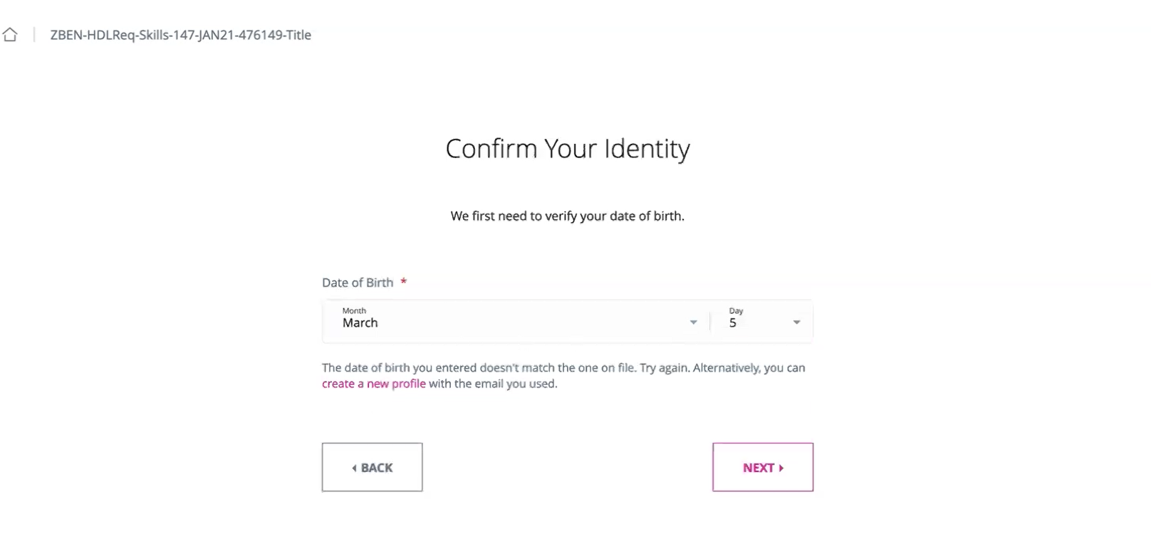 Authenticate Your Identity