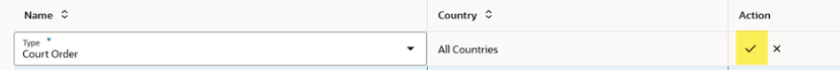 Save and Cancel Options When Adding a Document Type