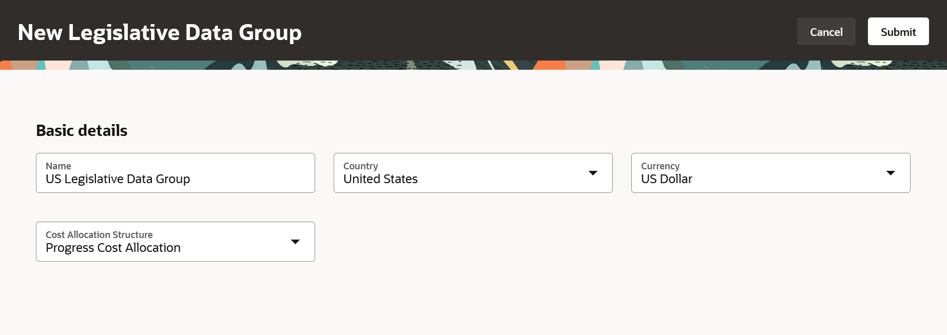 New Legislative Data Group Page