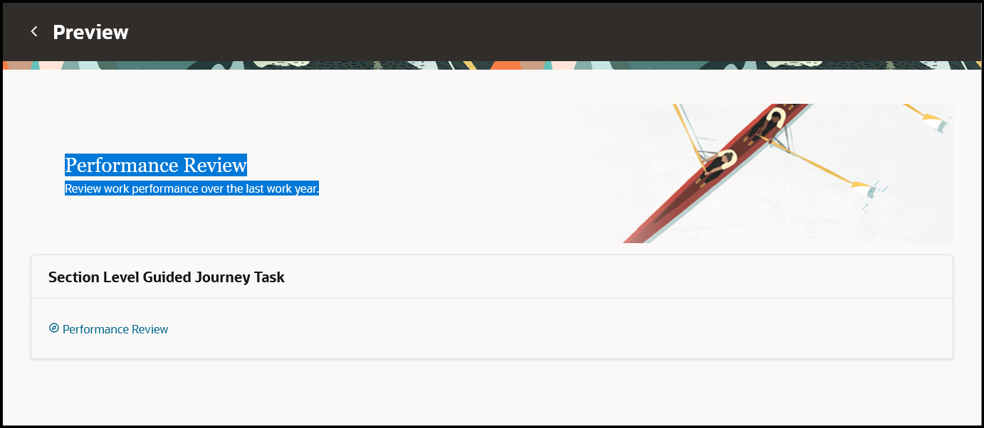 Preview the Guided Journey UI