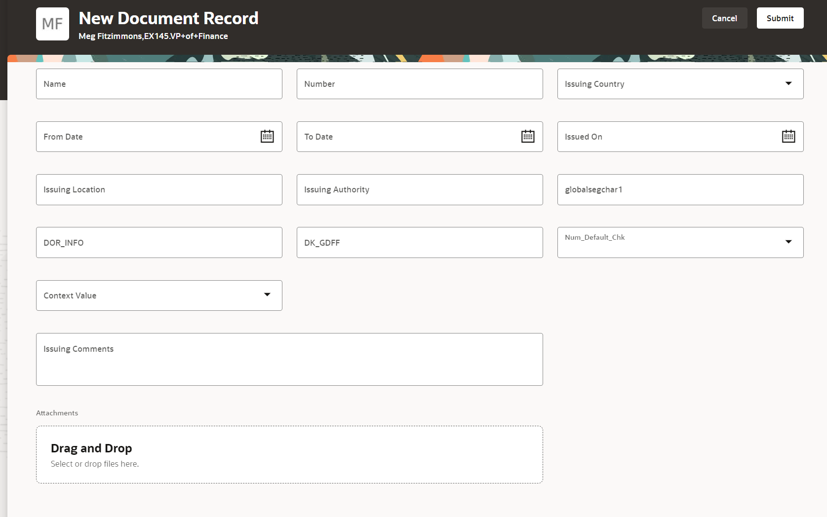 URL field not displayed in the attachment section
